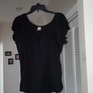 No Boundries Peasant Blouse